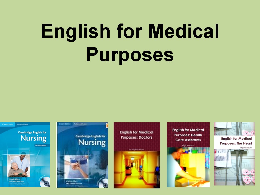 English for Medical Purposes